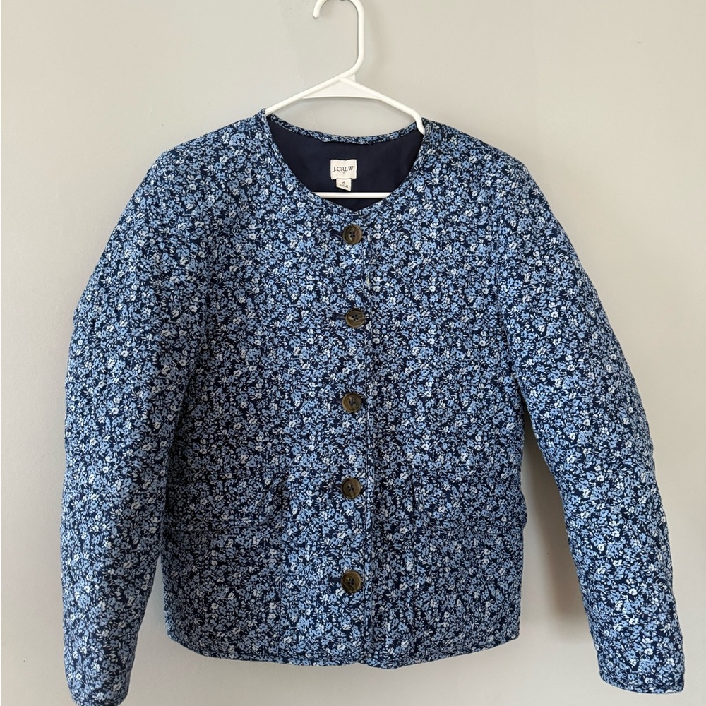 J. Crew Quilted Bomber Jacket